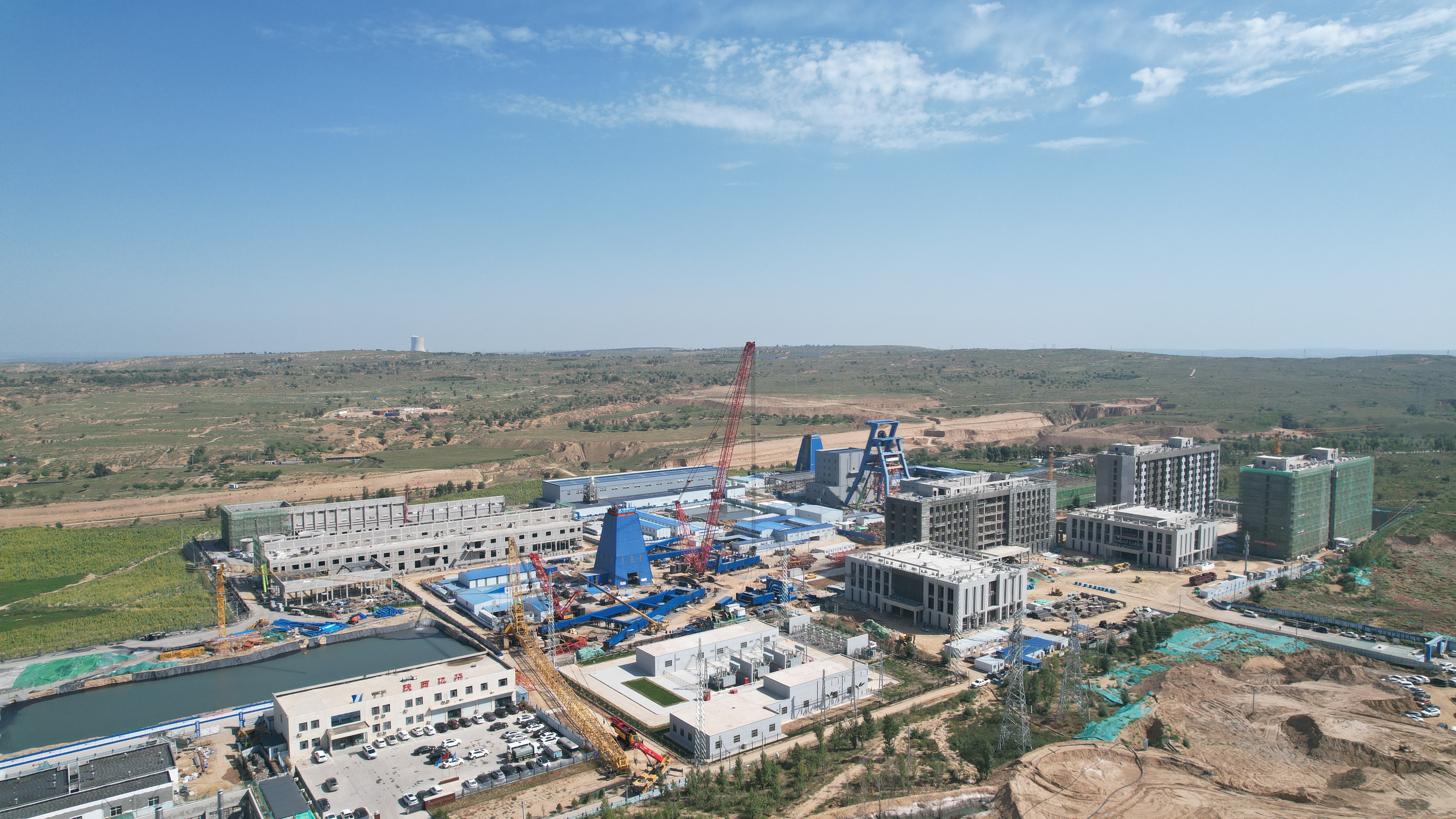 Yongtai Energy Haizetan煤矿锚式挖掘集成机器