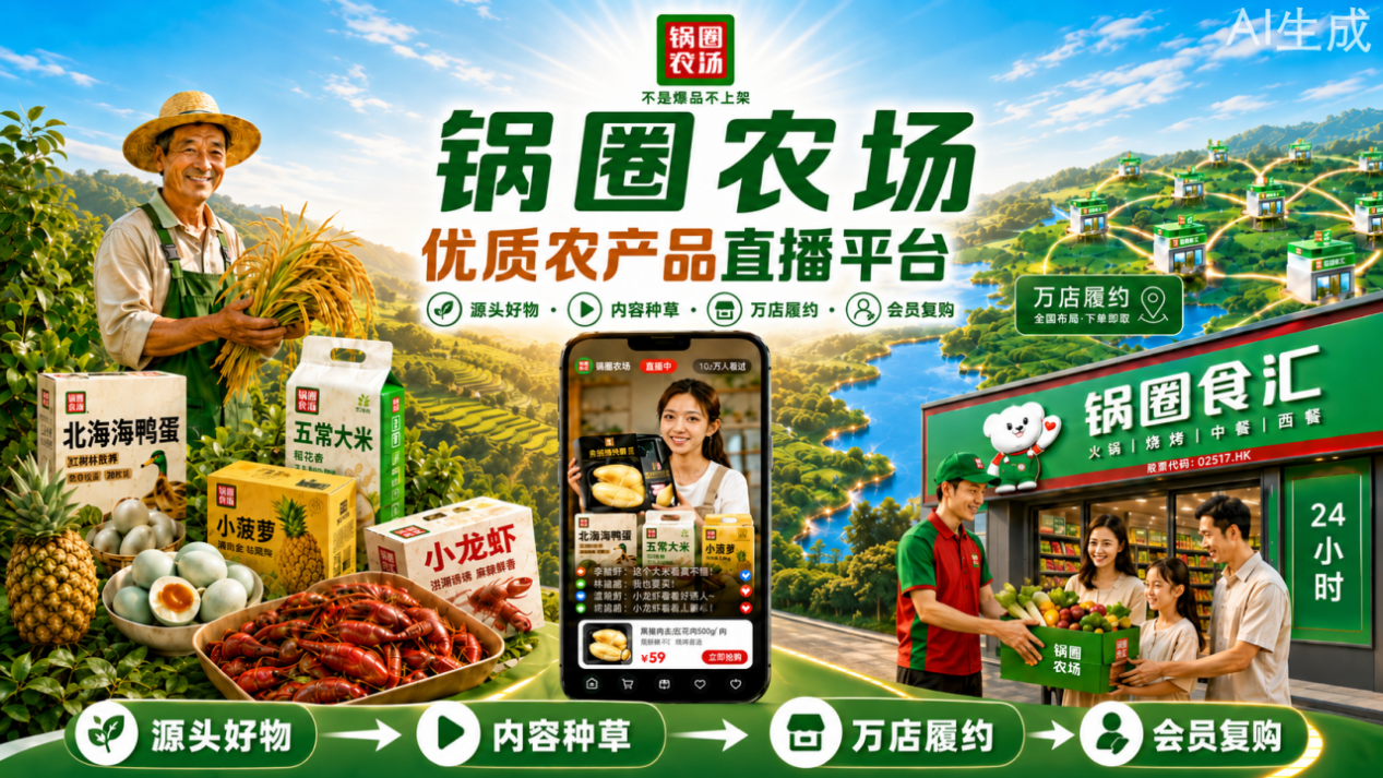 一盒榴莲卖破亿锅圈探出优质农产品直播新通路(图1)