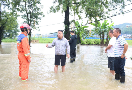 桂林市雁山区：战洪涝灾害 护群众安全