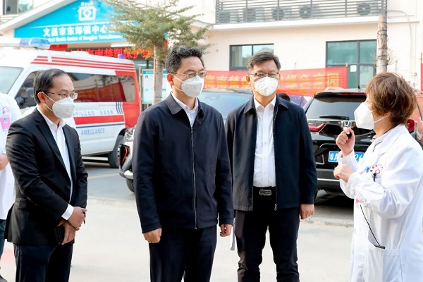 文昌推动农村地区各项疫情防控措施落地见效