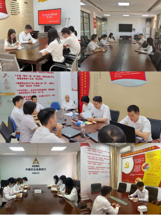 农发行梅州市分行团支部：在学深悟透二十大精神中绽放青春年华