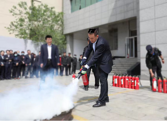 建行衡水分行召开消防安全培训会议