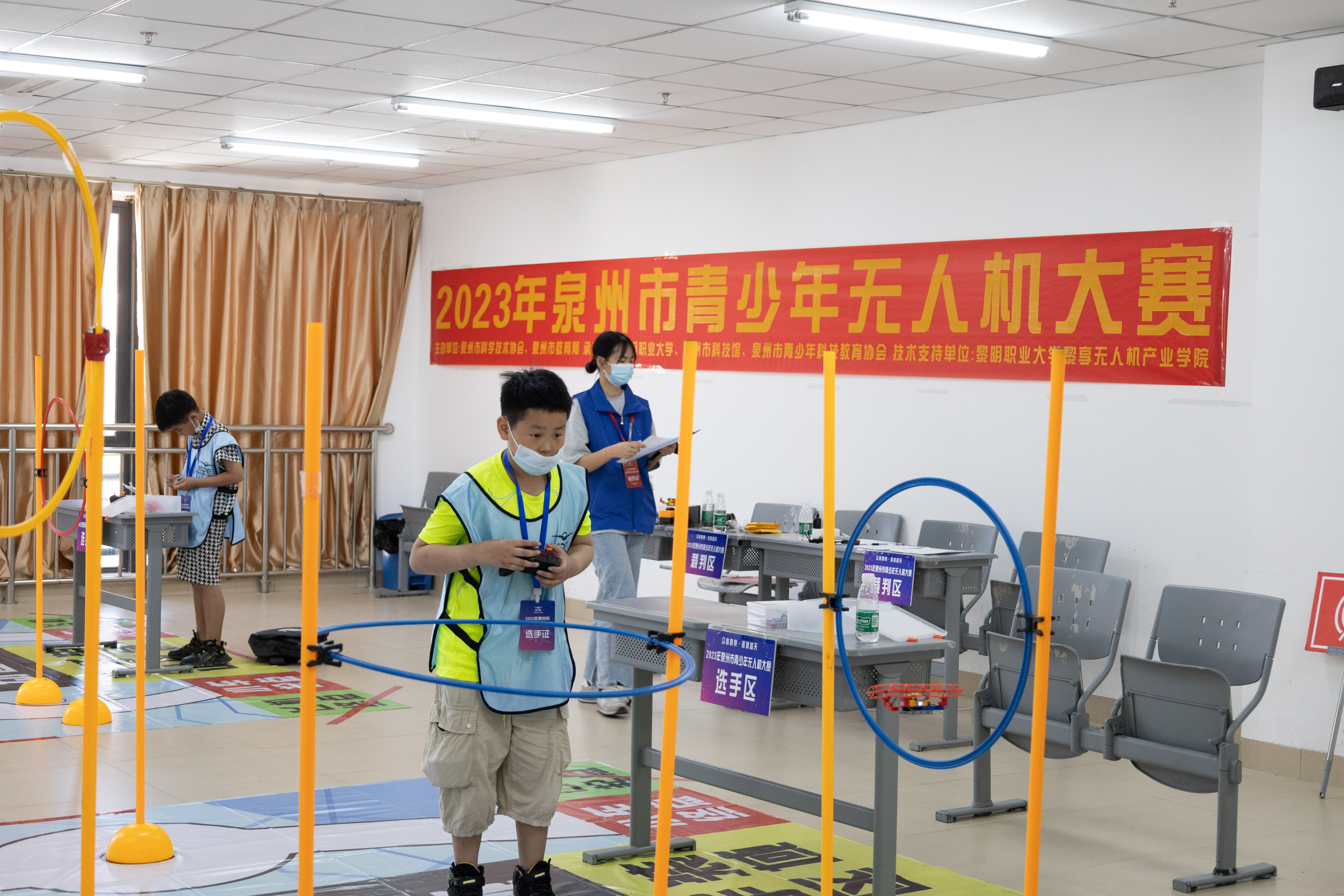 2023年泉州市青少年无人机大赛成功举行
