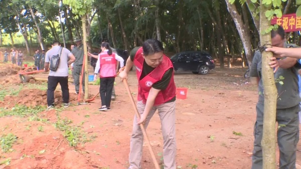 保亭：植树添新绿 筑牢生态屏障