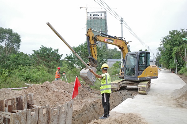 海南儋州农村生活污水处理示范工程（一期）建设稳步推进 